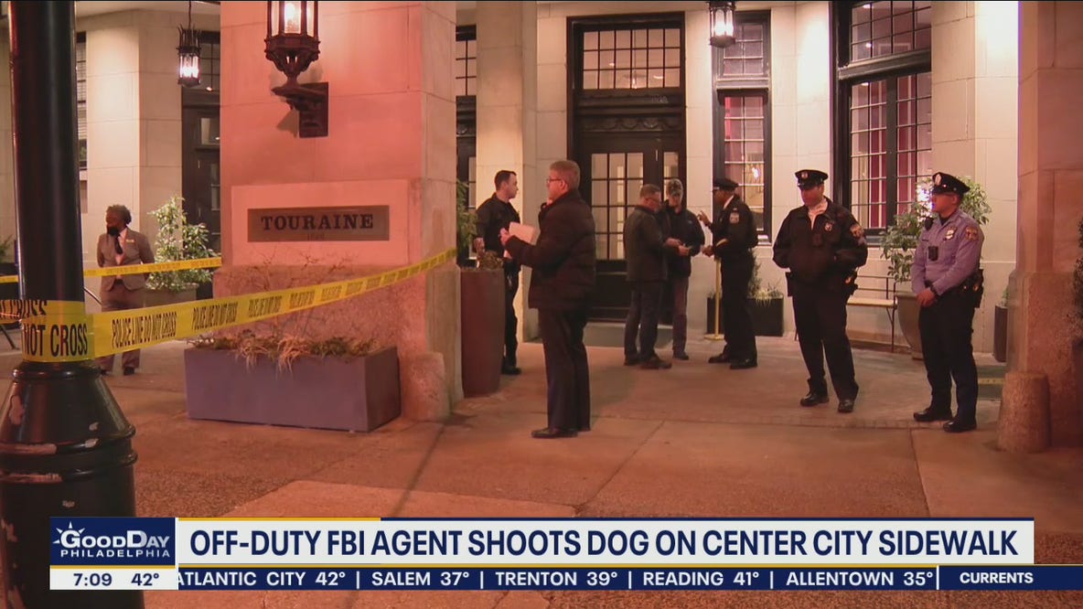 Off-duty FBI agent fatally shoots dog in Center City, officials say